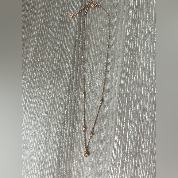 Kendra Scott Rose Gold Pendant Necklace - Picture 4 of 5